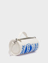Carly Crossbody Cream Leather Bag - Pepsi by Min & Mon