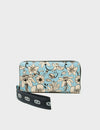 Francis Stratosphere Blue Leather Wallet - Tangle Rumble