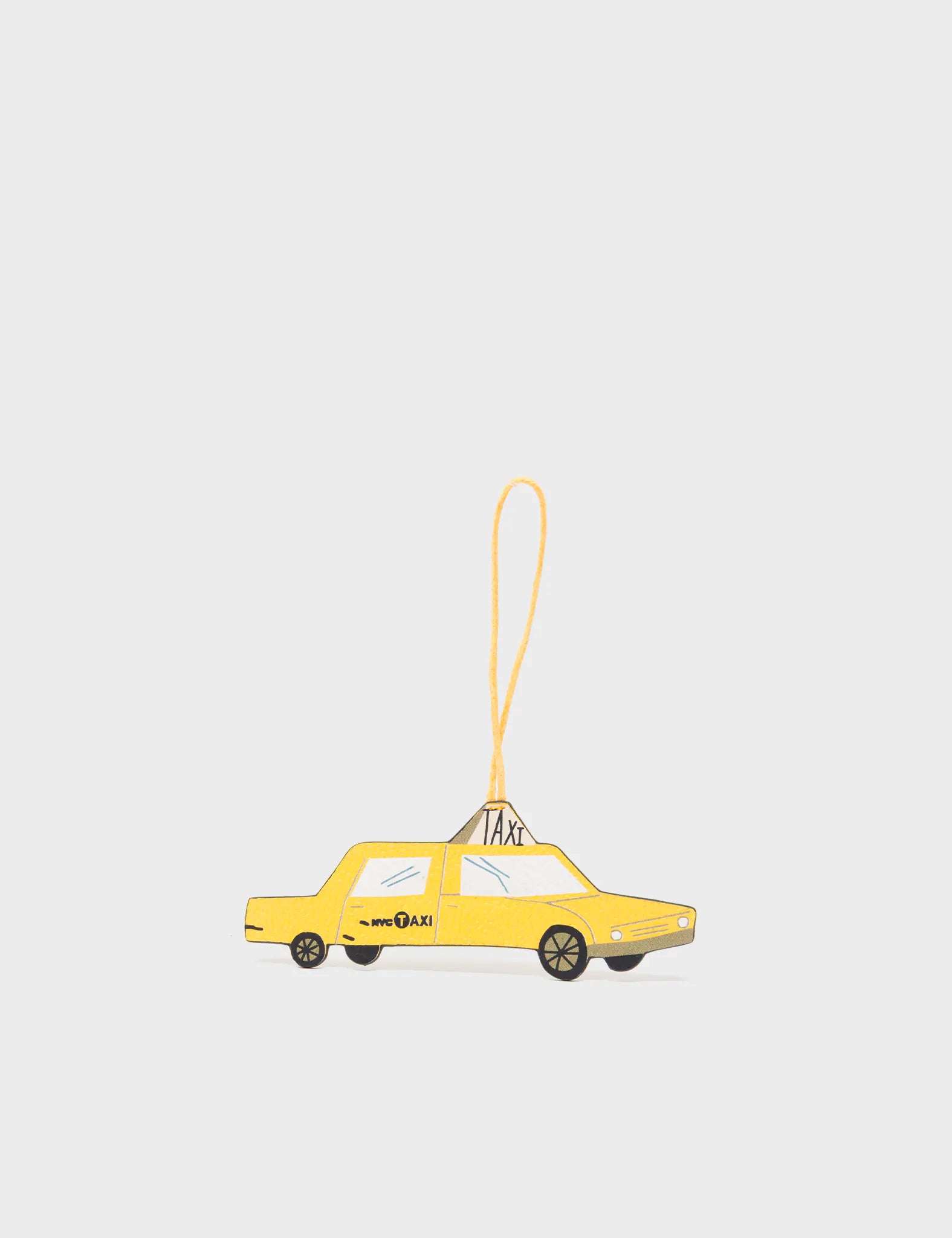 Tree Ornament - Taxi - Front