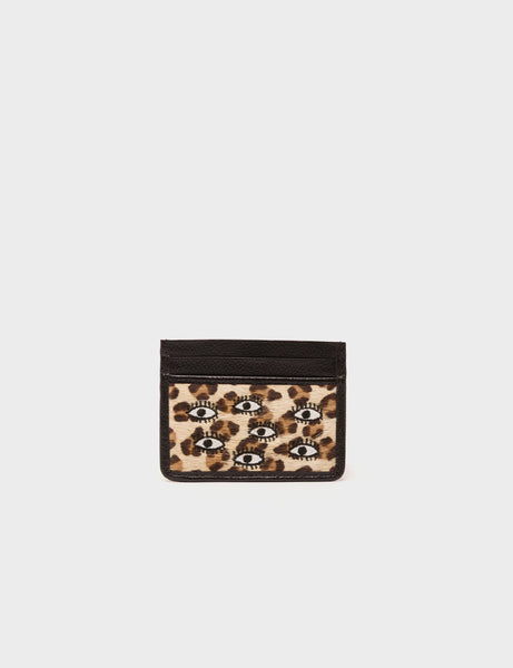 sleeves bags card holder exotic animal skin Filium Animal Print Leather Cardholder