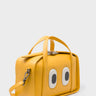 Benji Medium Crossbody Golden Glow Leather Bag - Look Up 👀 - Main View
