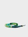 Detachable Shoulder Strap - Green and Blue Handwoven Paracord