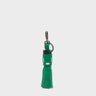 Queen Callie Marie Charm - Ireland Green Leather Keychain - Front