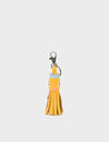 Queen Callie Marie Charm - Marigold Leather Keychain