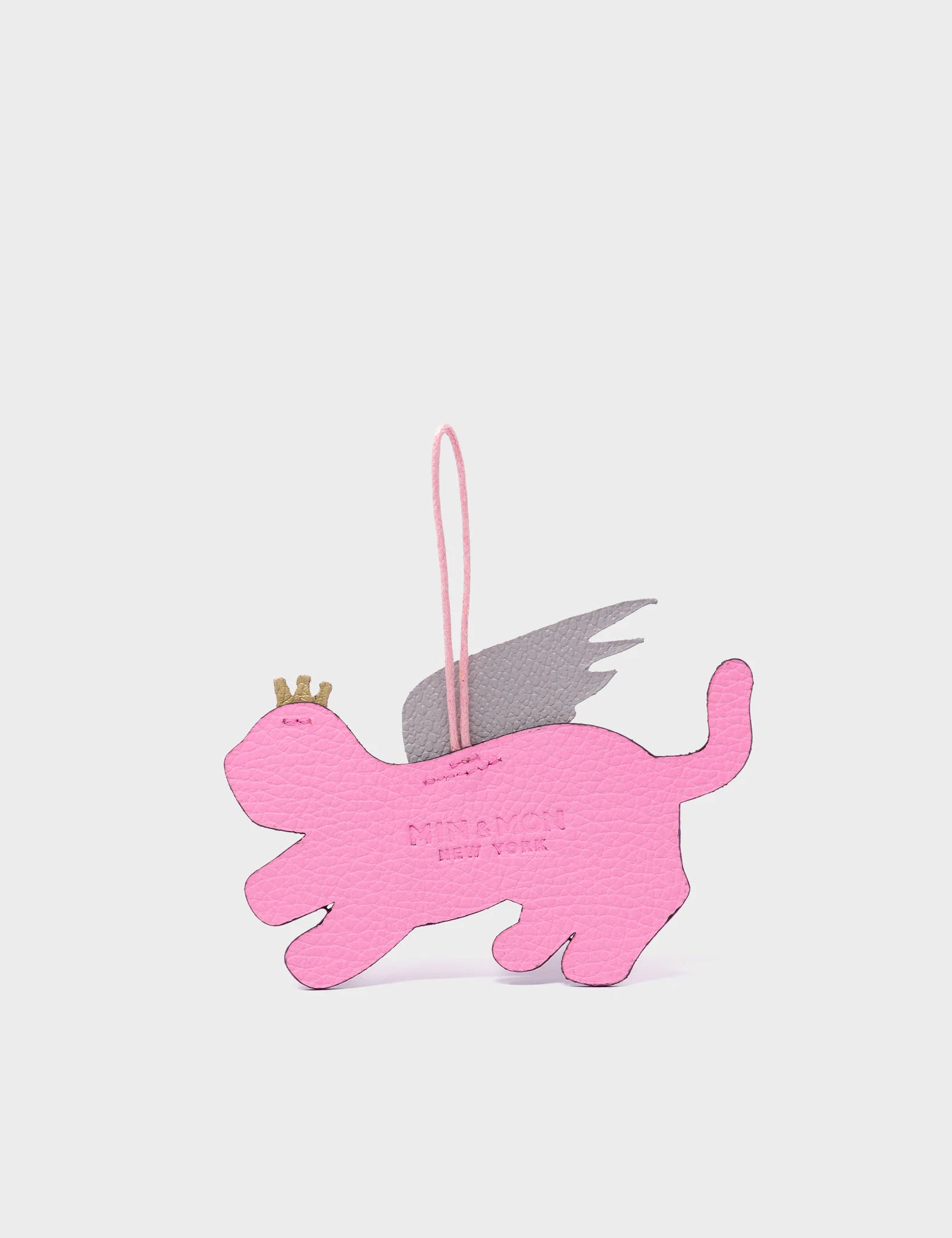 Tree Ornament - Pink Winged Tiger - Back