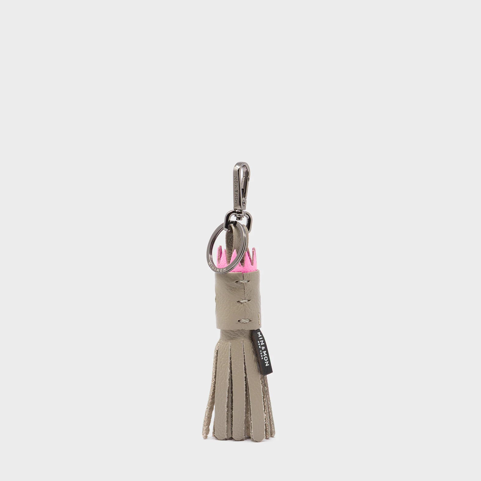 Queen Callie Marie Charm - Tuffet Leather Keychain - Back