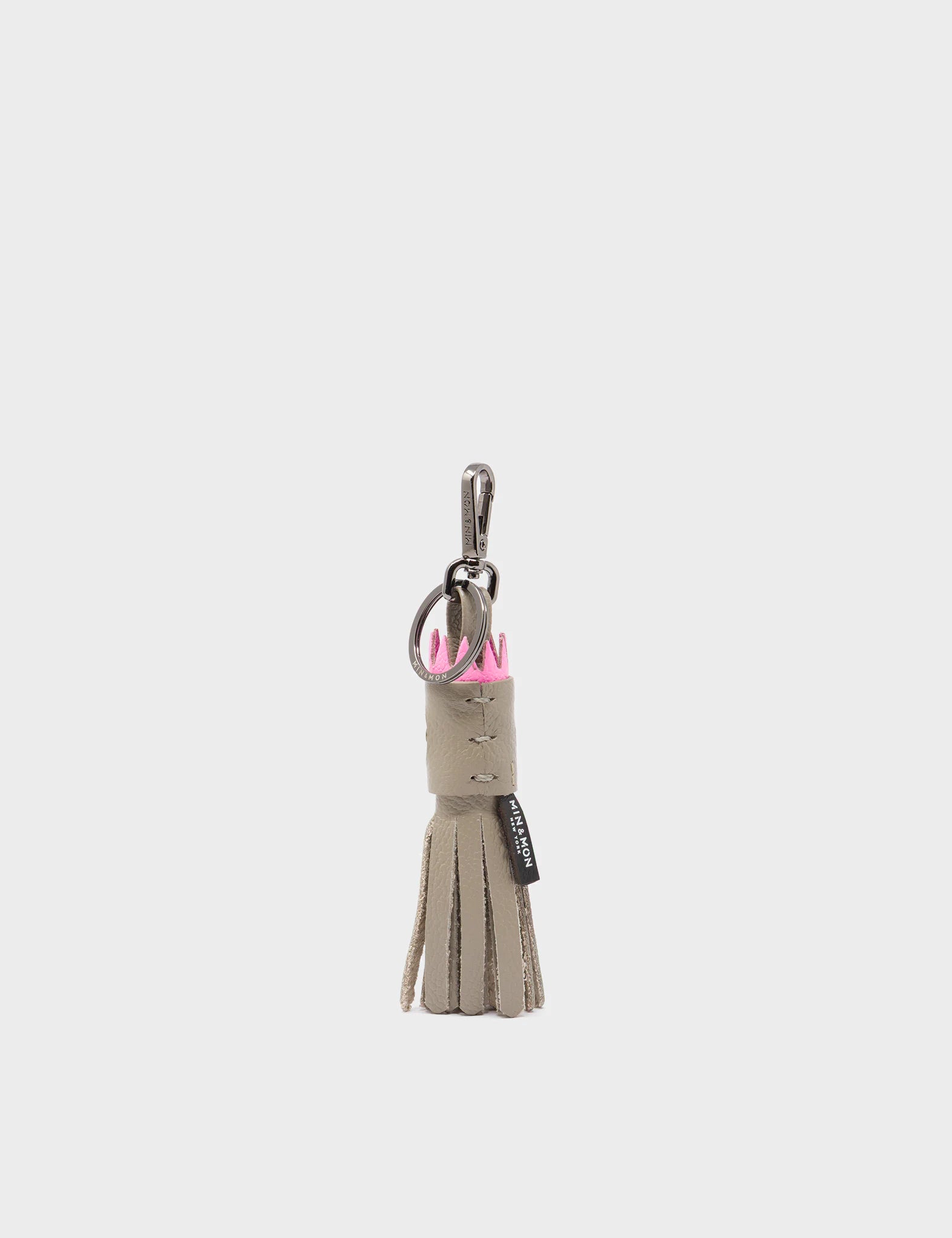Queen Callie Marie Charm - Tuffet Leather Keychain - Back