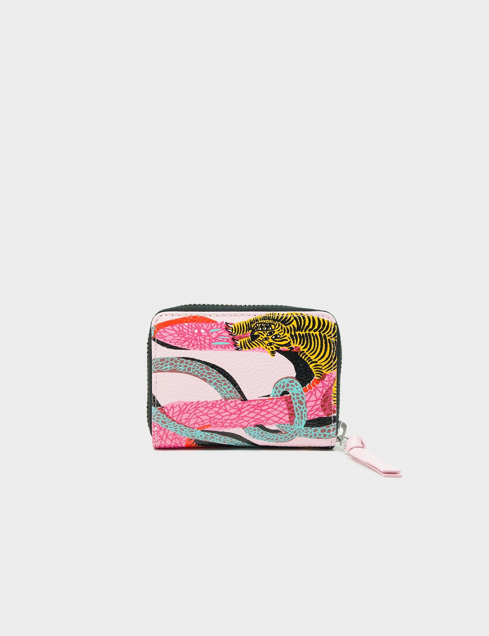 Frodo Parfait Pink Leather Zip Around Wallet - Tangle Rumble - Back 