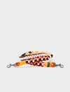 Detachable Shoulder Strap - Orange And Black