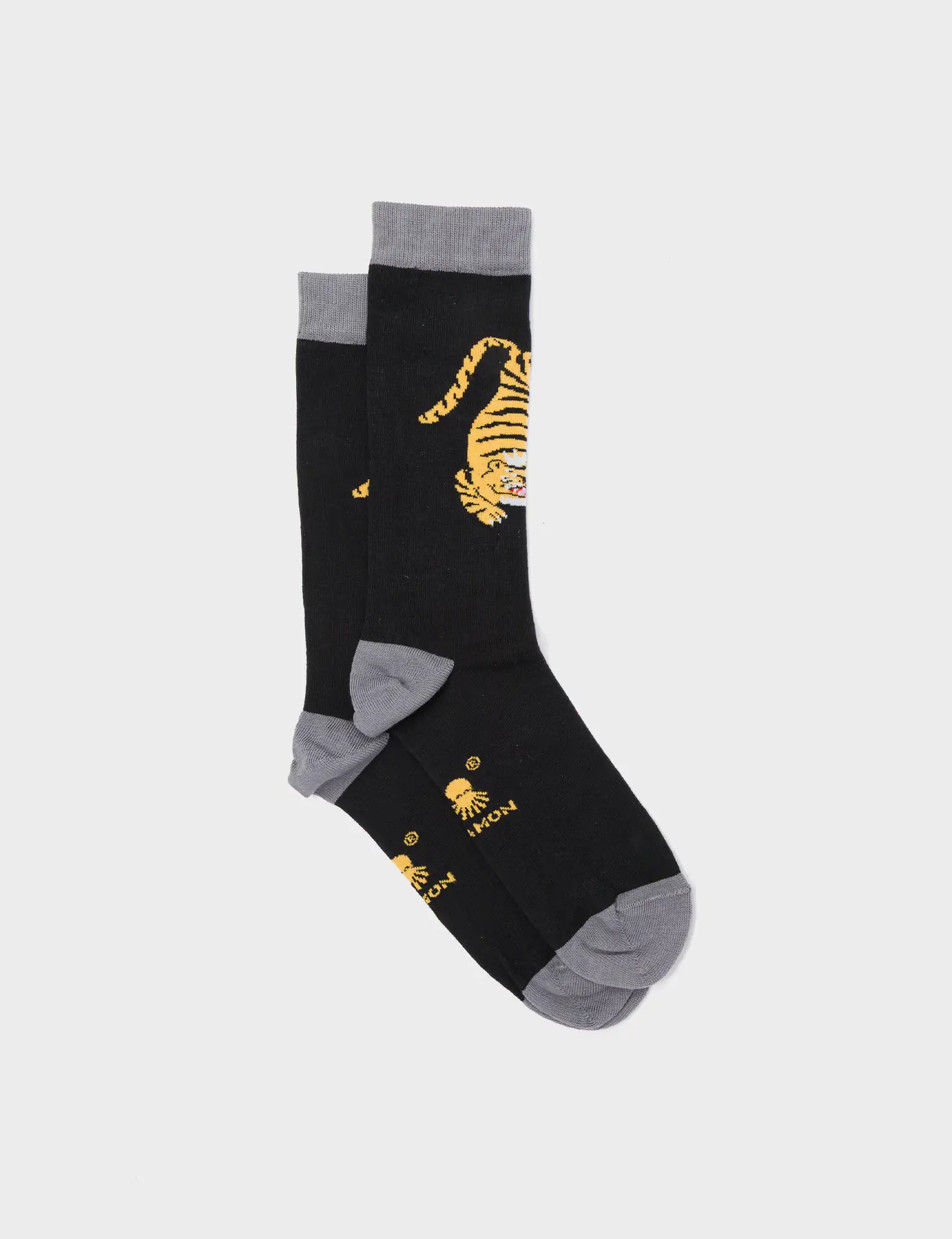 Black and Gray Socks - Creatures of The Future - Right Side