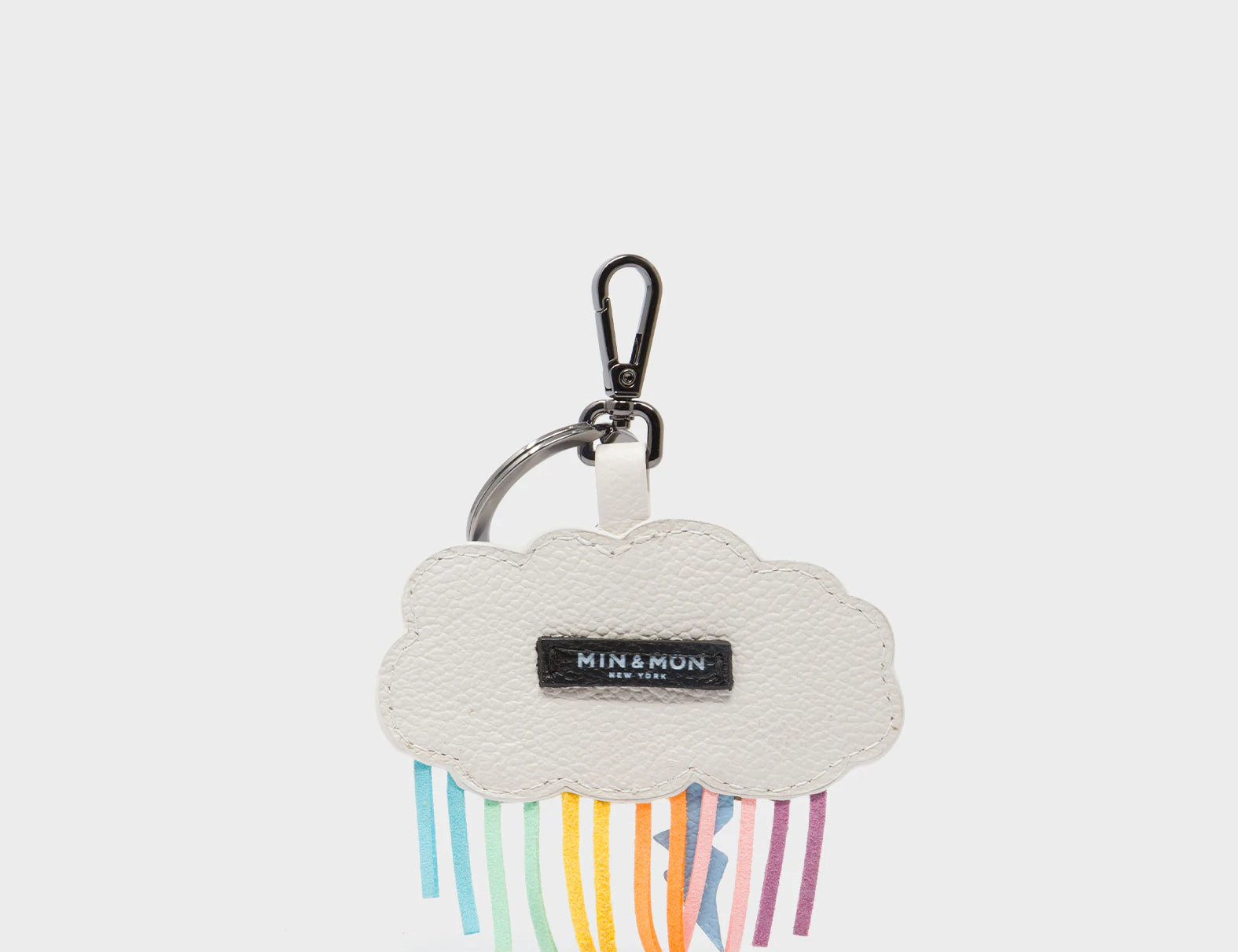 Cloud Charm - Multicolor Rain and Lightning - Back View