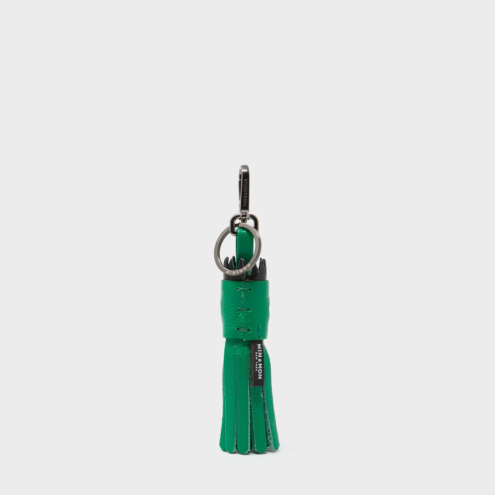 Queen Callie Marie Charm - Ireland Green Leather Keychain - Back