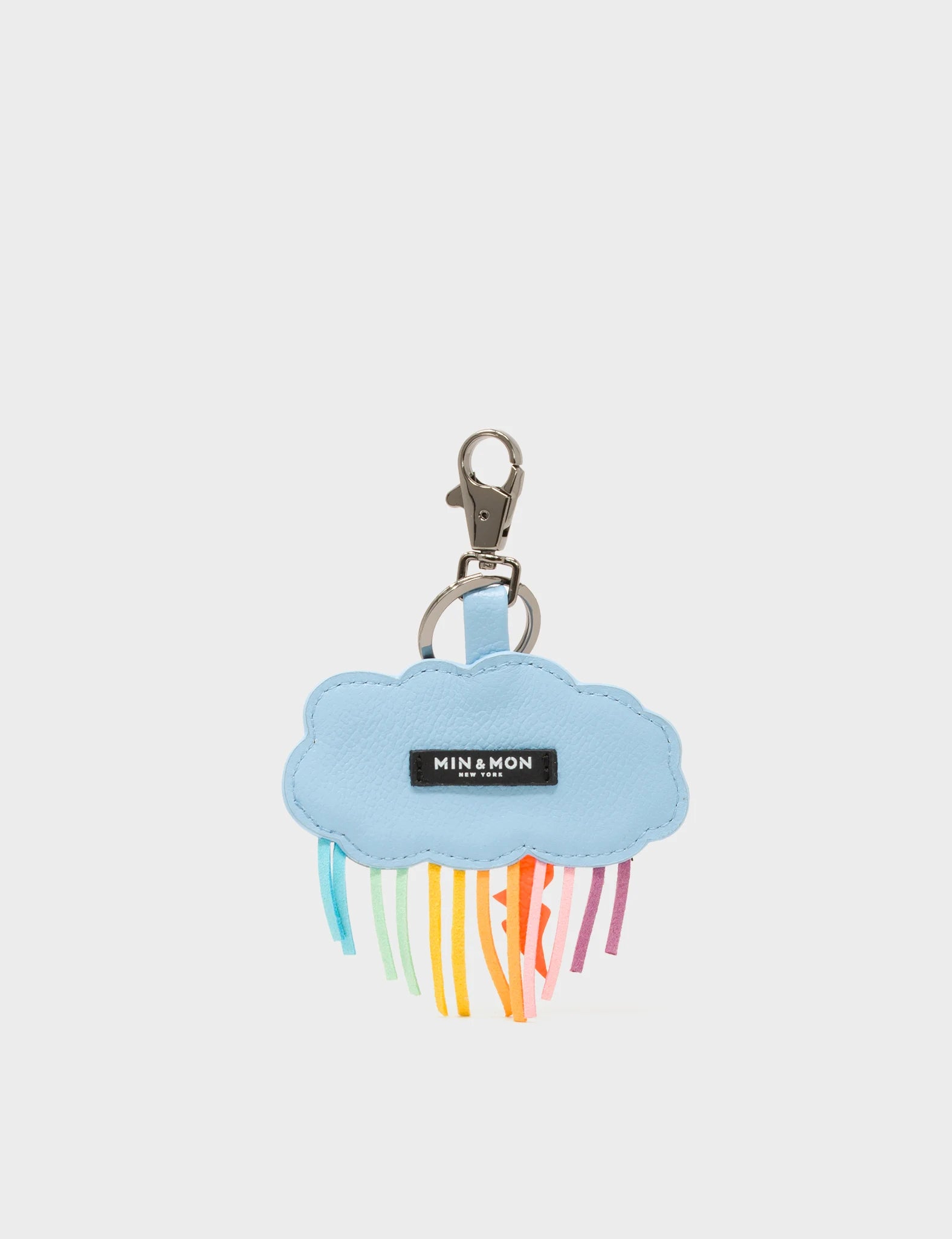 Splish Splash Blue Cloud Charm - Multicolored Rain - Back 