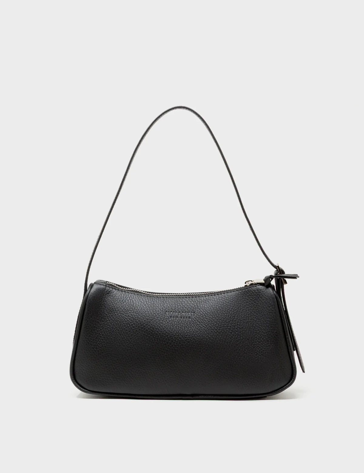 Lucas Hobo Mini Black Handbag - All Over Eyes Embroidery - Back View