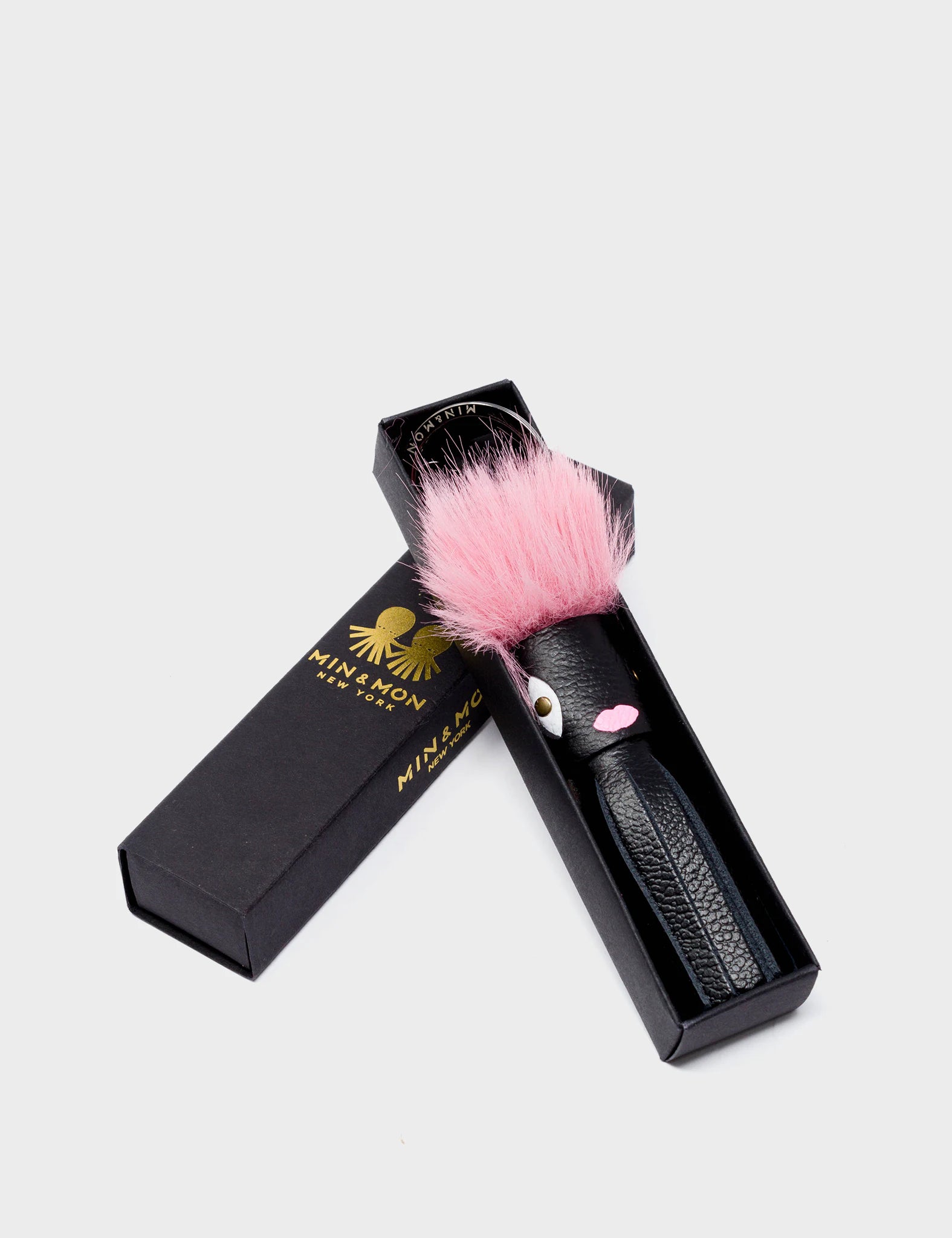 Callie Marie Mayne - Black Leather and Pink Faux Fur - Packaging View