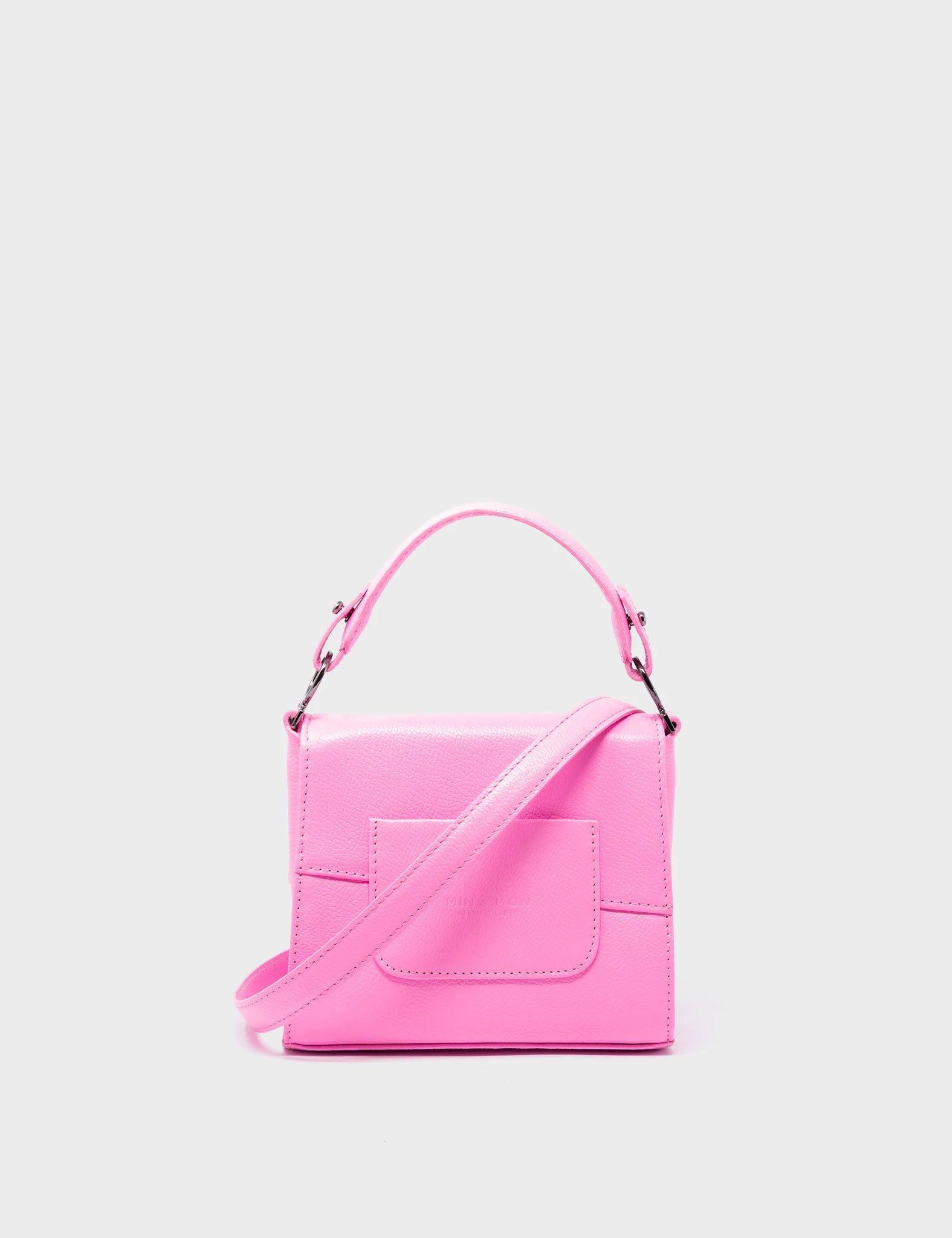 Bubblegum pink handbag sale