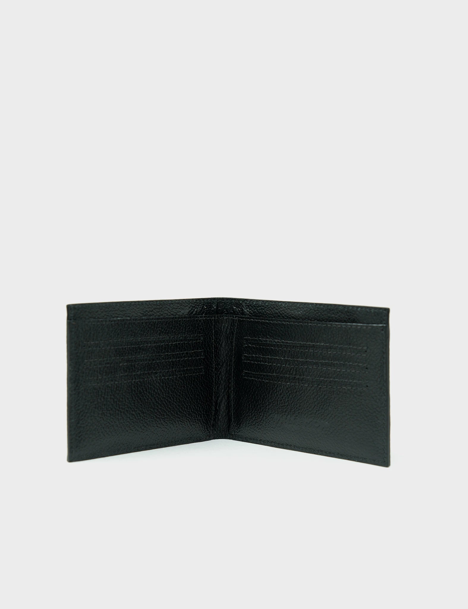 Felicia Wallet Black Leather - Tiger And Snake Print - Inside 