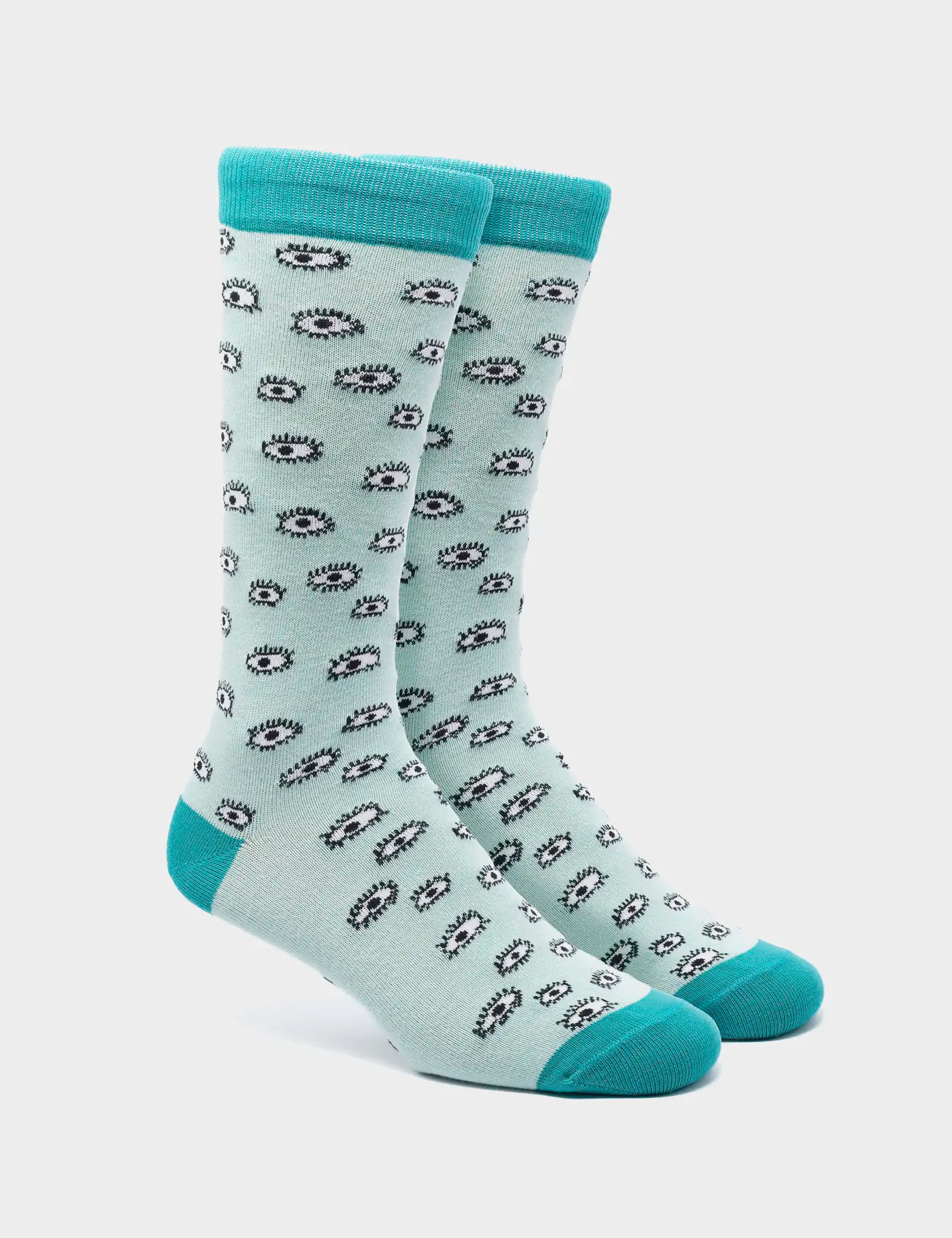 Green Socks - All Over Eyes - 3D View