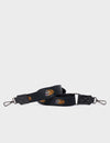 Detachable Black Nylon Strap - Blazing Tiger Design