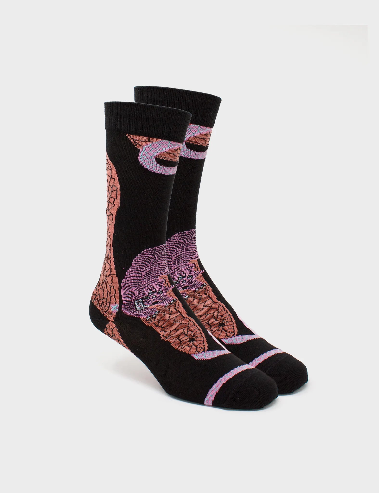 Set of 3 Socks - Tangle Rumble Side View