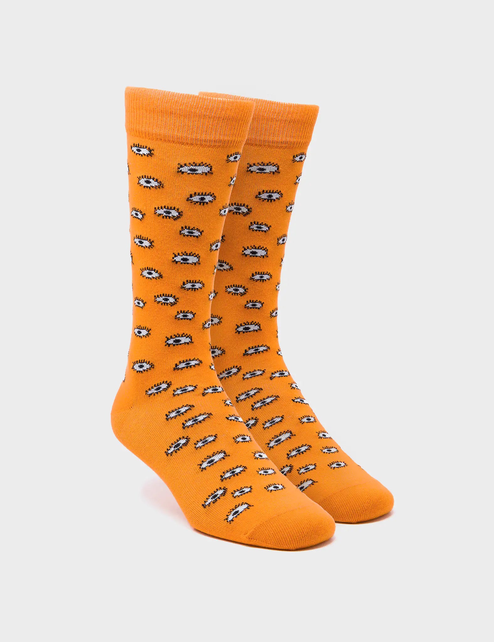 Light Orange Socks - All Over Eyes - 3D View