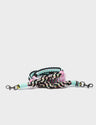 Detachable Shoulder Strap - Mint and Pink Handwoven Paracord