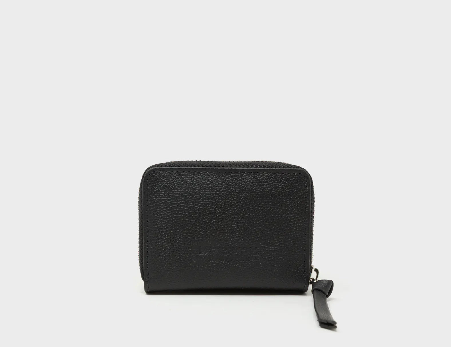 Frodo Black Leather Zip Around Wallet - Look Up - Back