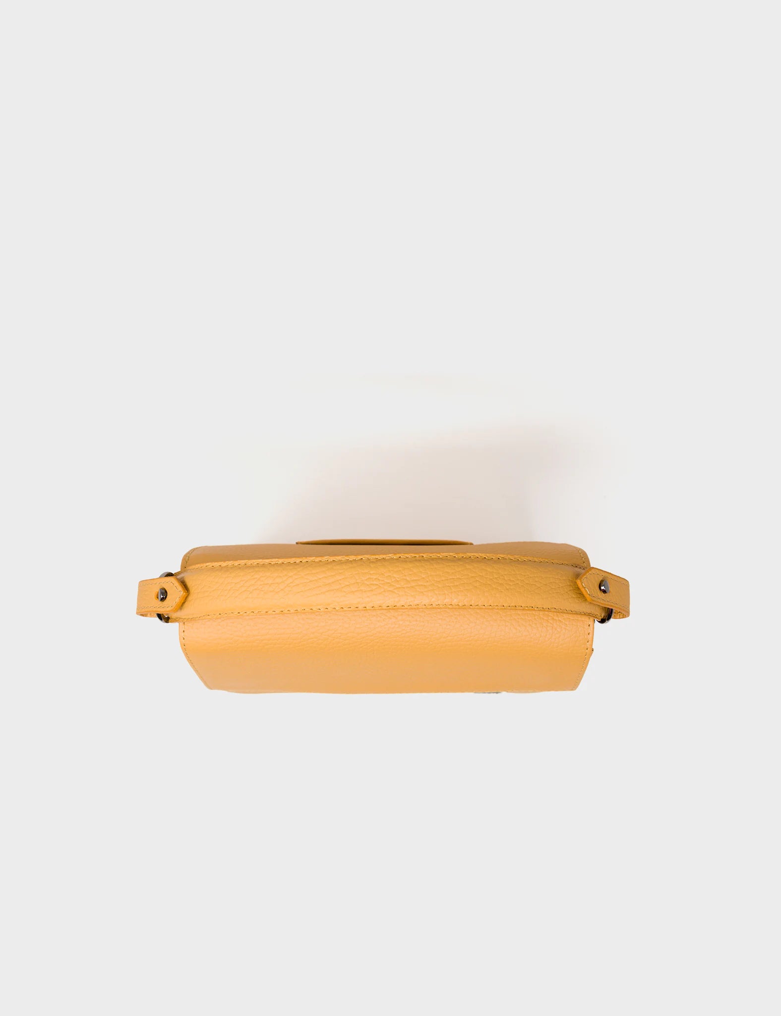 Anastasio Mini Crossbody Handbag Golden Glow Leather - Look Up - Top View