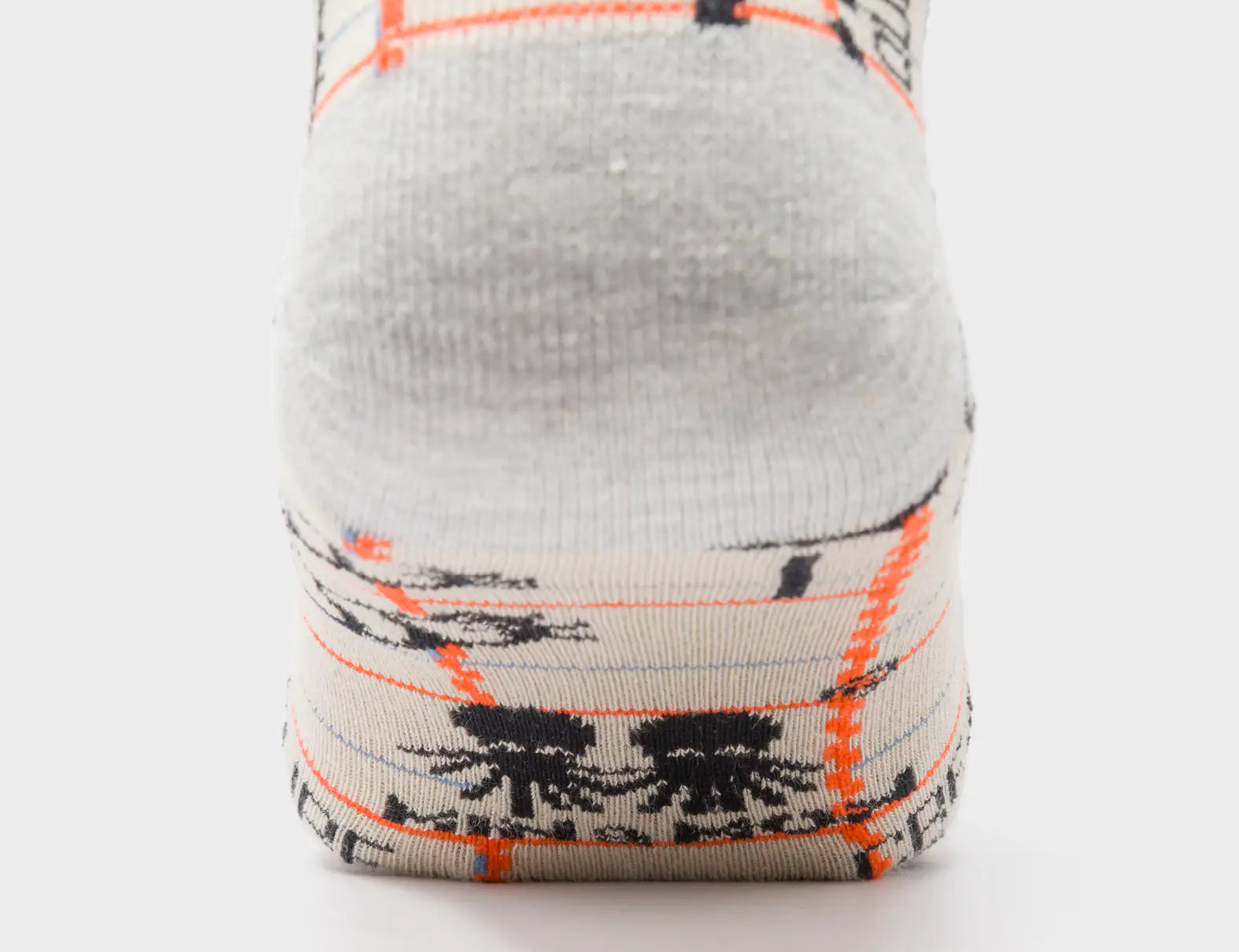 Beige and Gray Socks - Kind Type - Back View