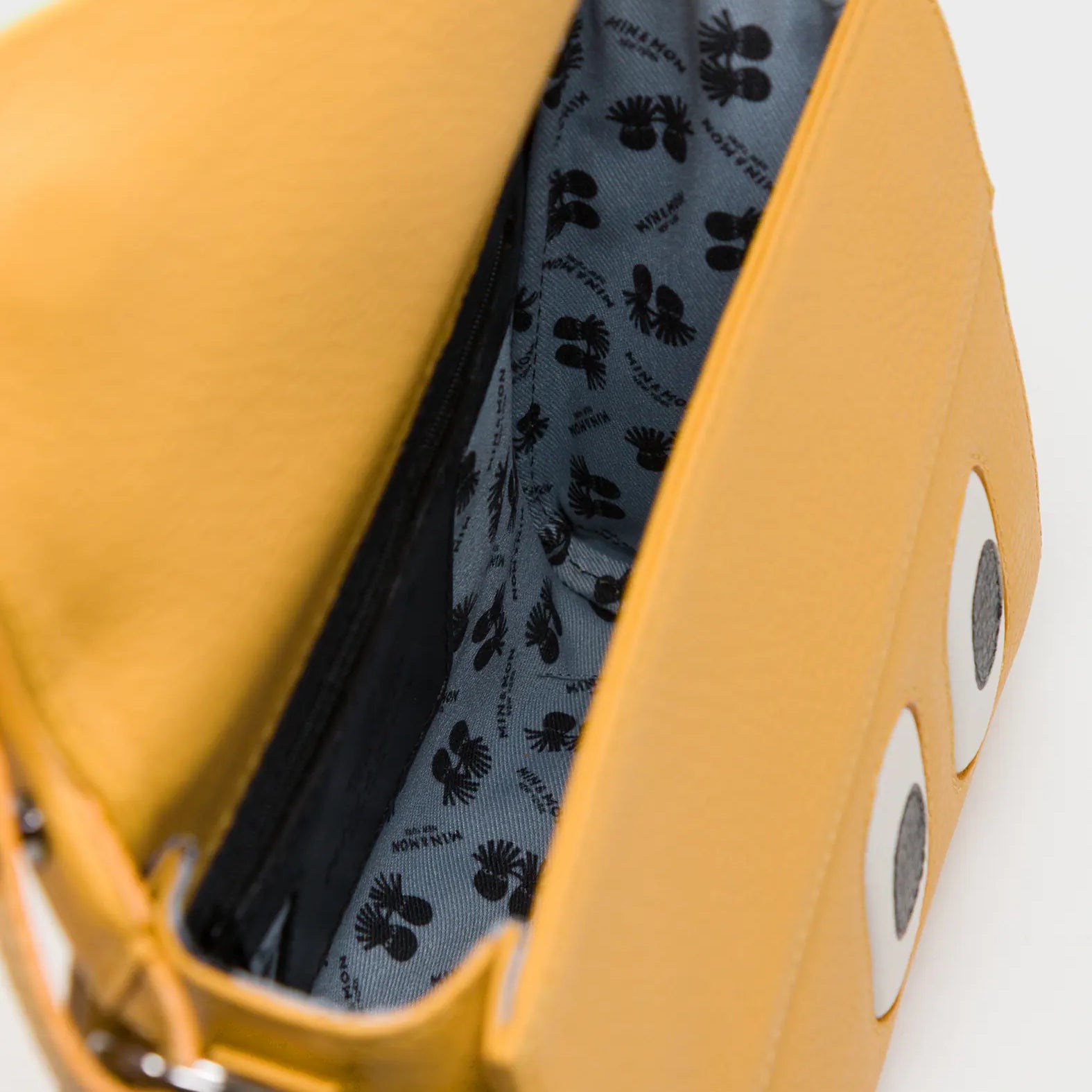 Anastasio Mini Crossbody Handbag Golden Glow Leather - Look Up - Side View