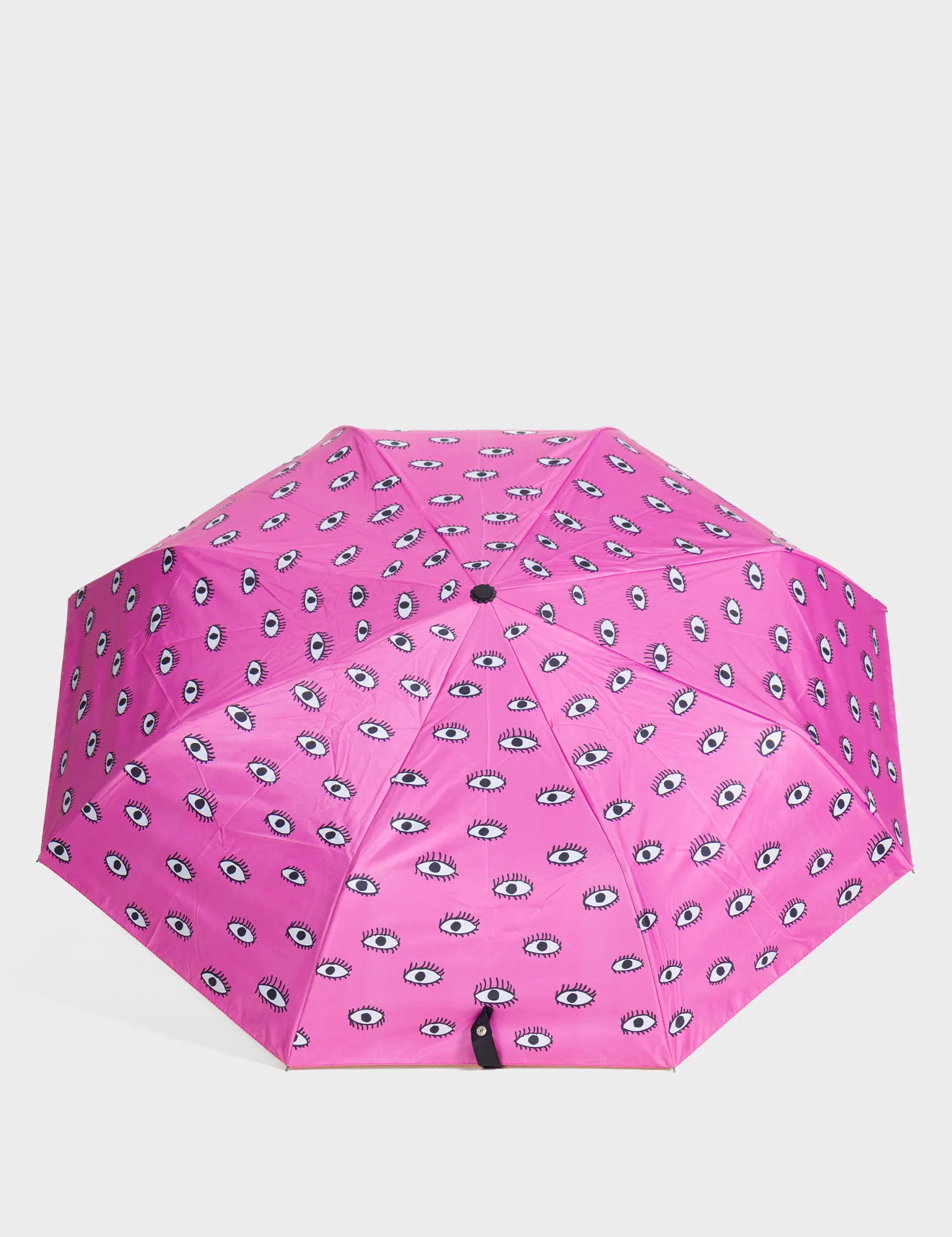 Fuchsia Umbrella - All Over Eyes Design - Back