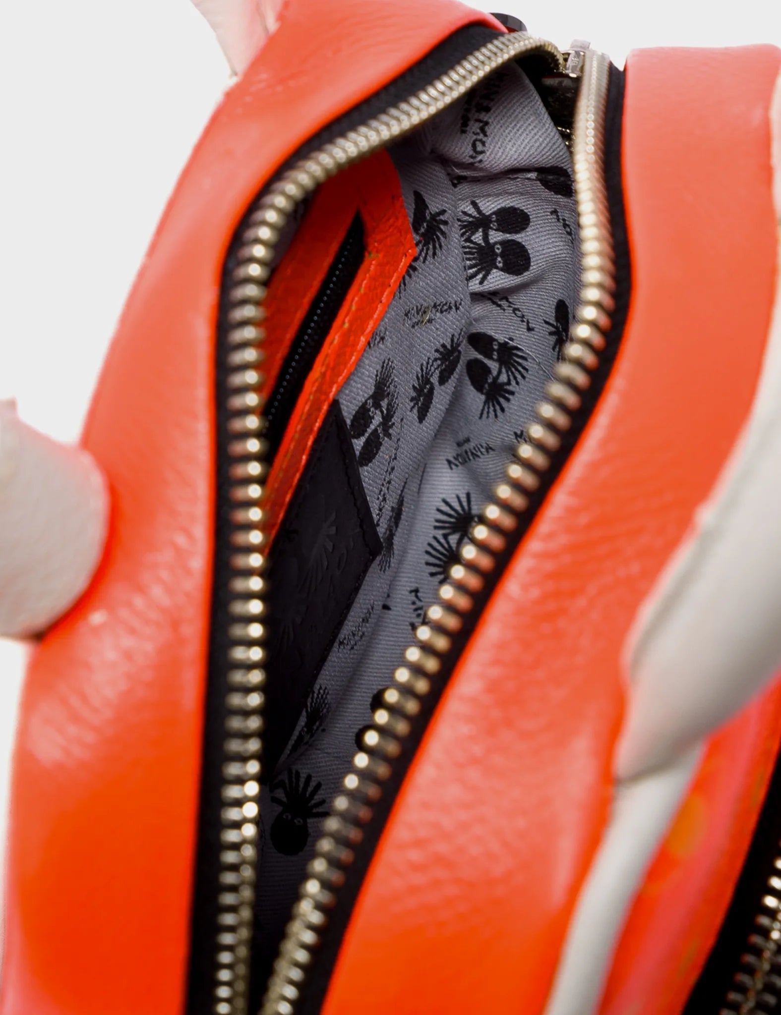 Neon orange crossbody clearance bag