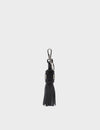 Callie Marie Hue Charm - Black Leather Keychain