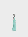 Callie Marie Hue Charm - Oceanic Green Leather Keychain