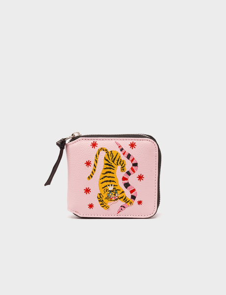 Fedor Parfait Pink Leather Wallet - Creatures of the Future
