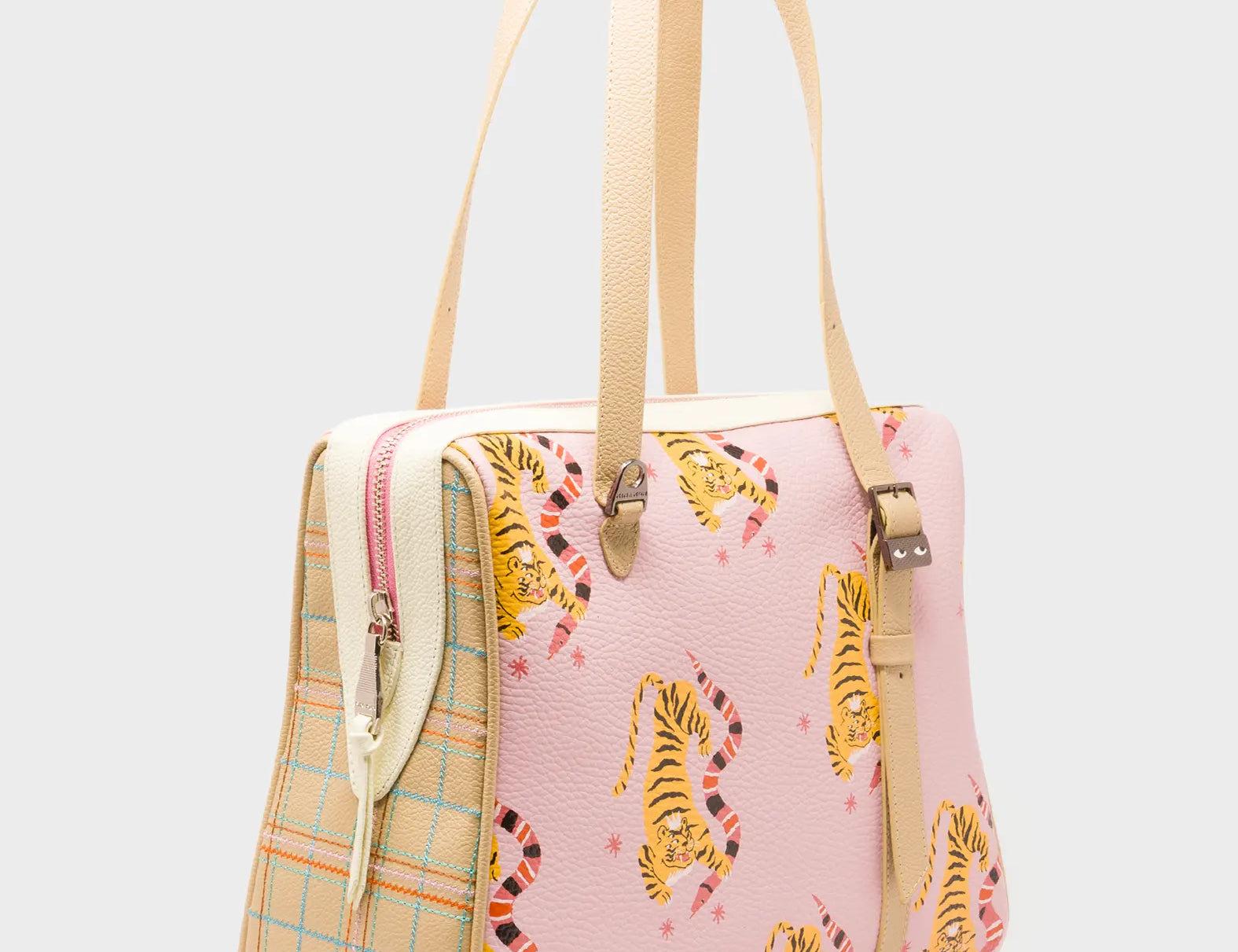 Esther Parfait Pink Lavender Satchel Bag - Creatures of the Future Design - main View