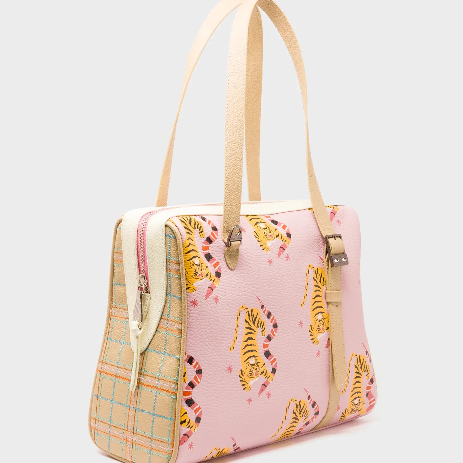 Esther Parfait Pink Lavender Satchel Bag - Creatures of the Future Design - main View
