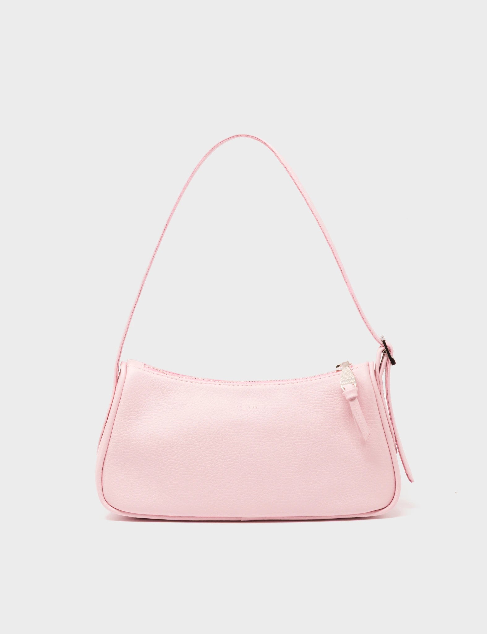 Lucas Hobo Mini Parfait Pink Handbag - Studs Pattern - Back View