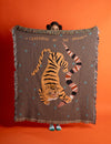 Cotton Blanket Ultimate Cuddle Companion - Tiger and Snake