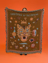 Cotton Blanket Ultimate Cuddle Companion - Happy Tiger