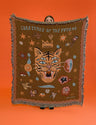 Cotton Blanket Ultimate Cuddle Companion - Happy Tiger - Model View