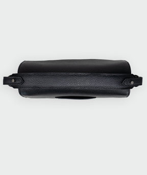 Anastasio Medium Crossbody Handbag Black Leather - Eyes Embroidery ...