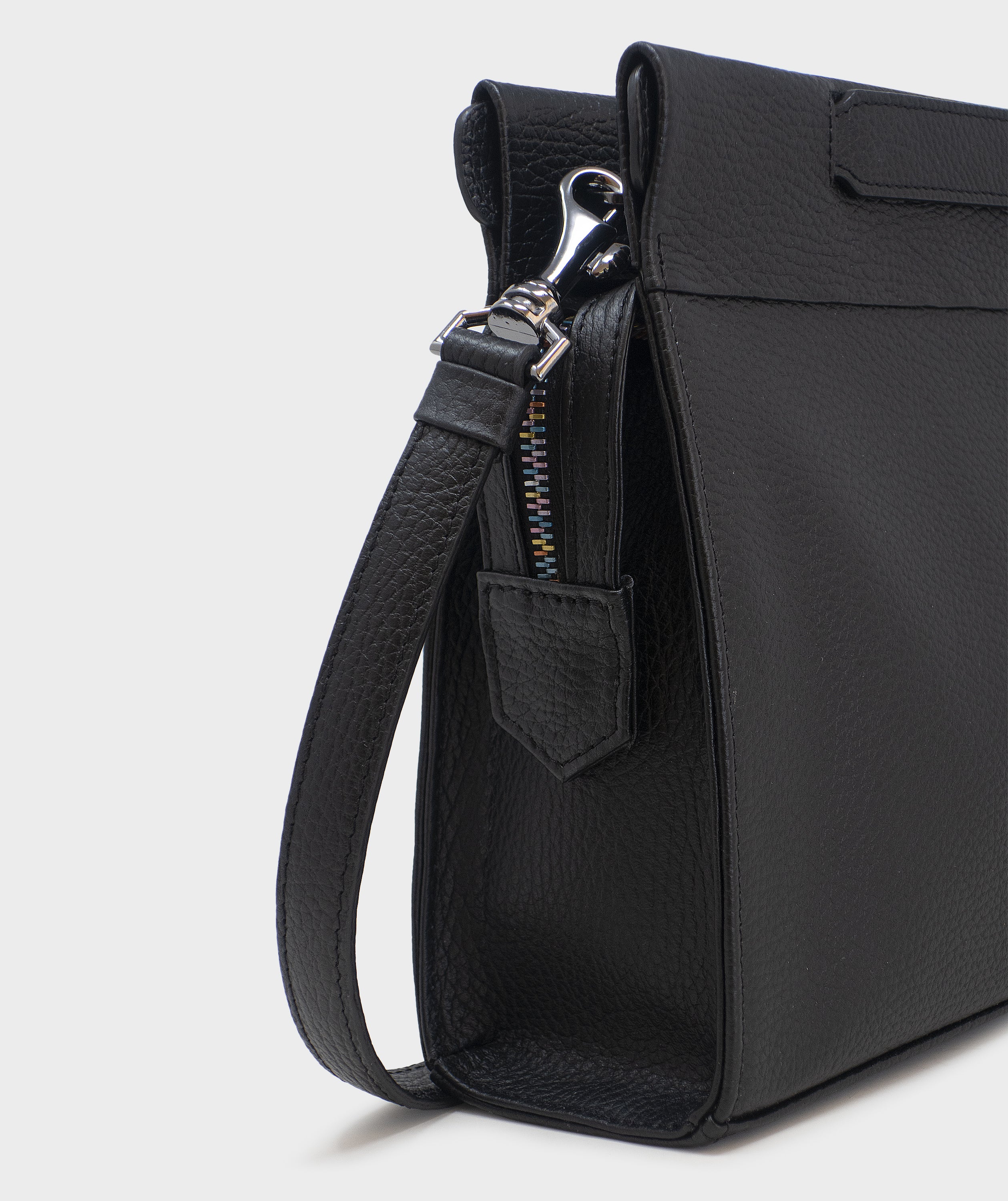 Leather Crossbody Bag & Straps - Cream - Klein & Wallace