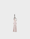 Callie Marie Hue Charm - Powder Pink Leather Keychain