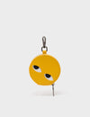 Dottie - Yellow Leather Pouch Charm