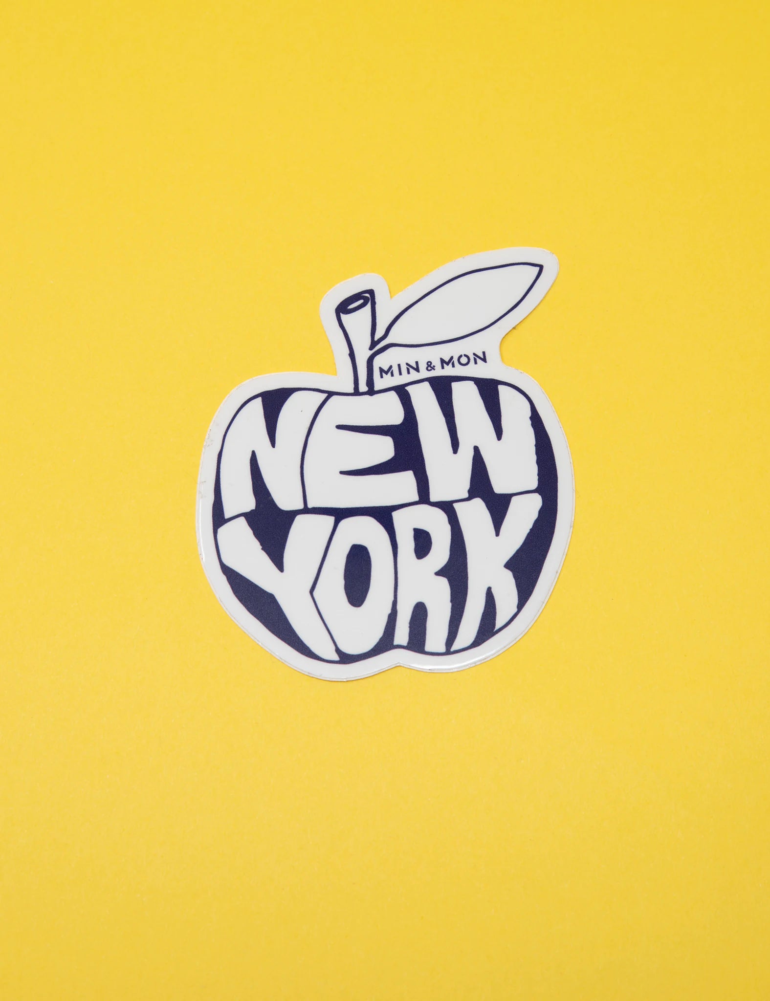 Herocity Permanent Vinyl Stickers Pack of 4 - NYC apple sticker 
