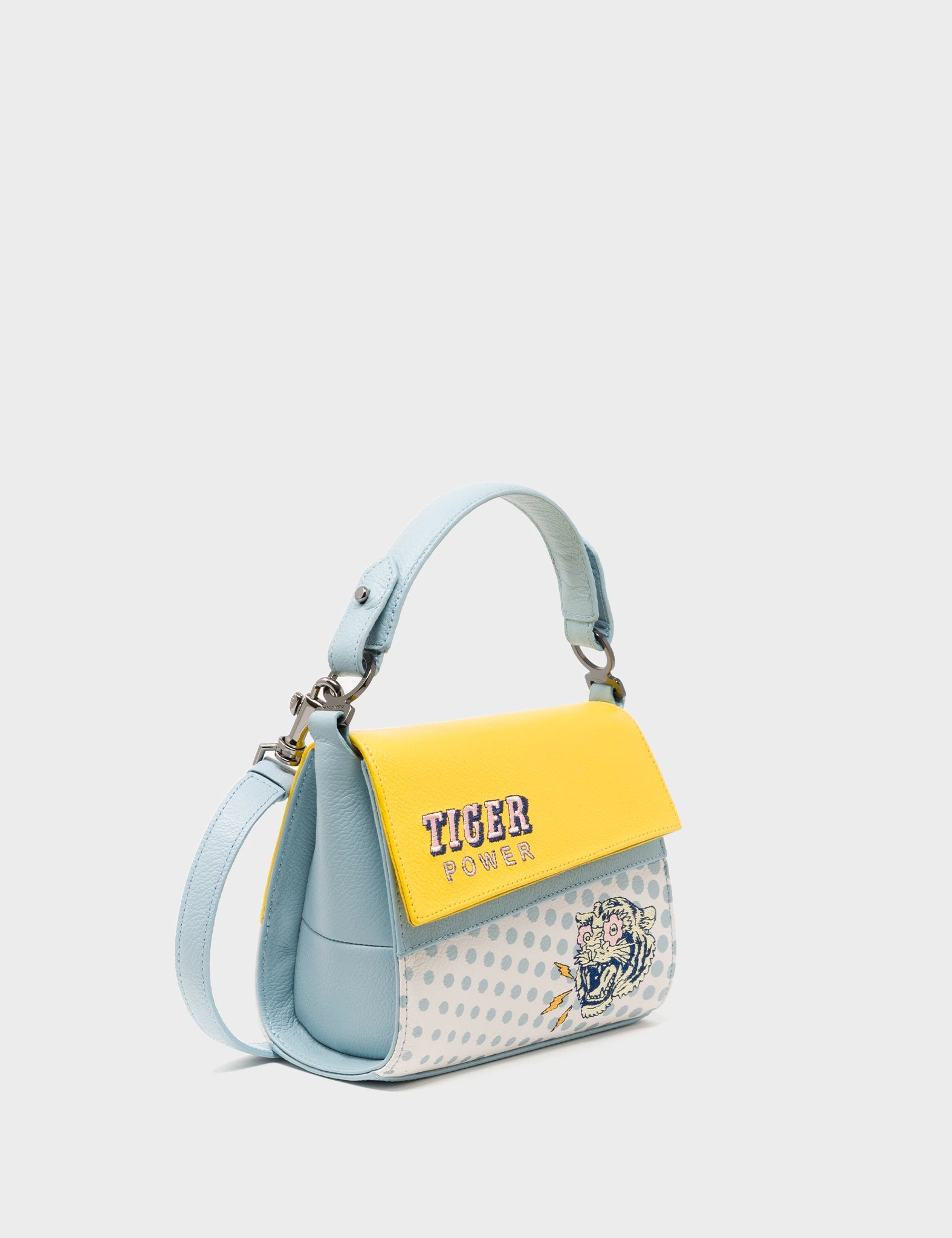 Anastasio Micro Crossbody Handbag Cream and Yellow Leather - Herocity – Min  & Mon