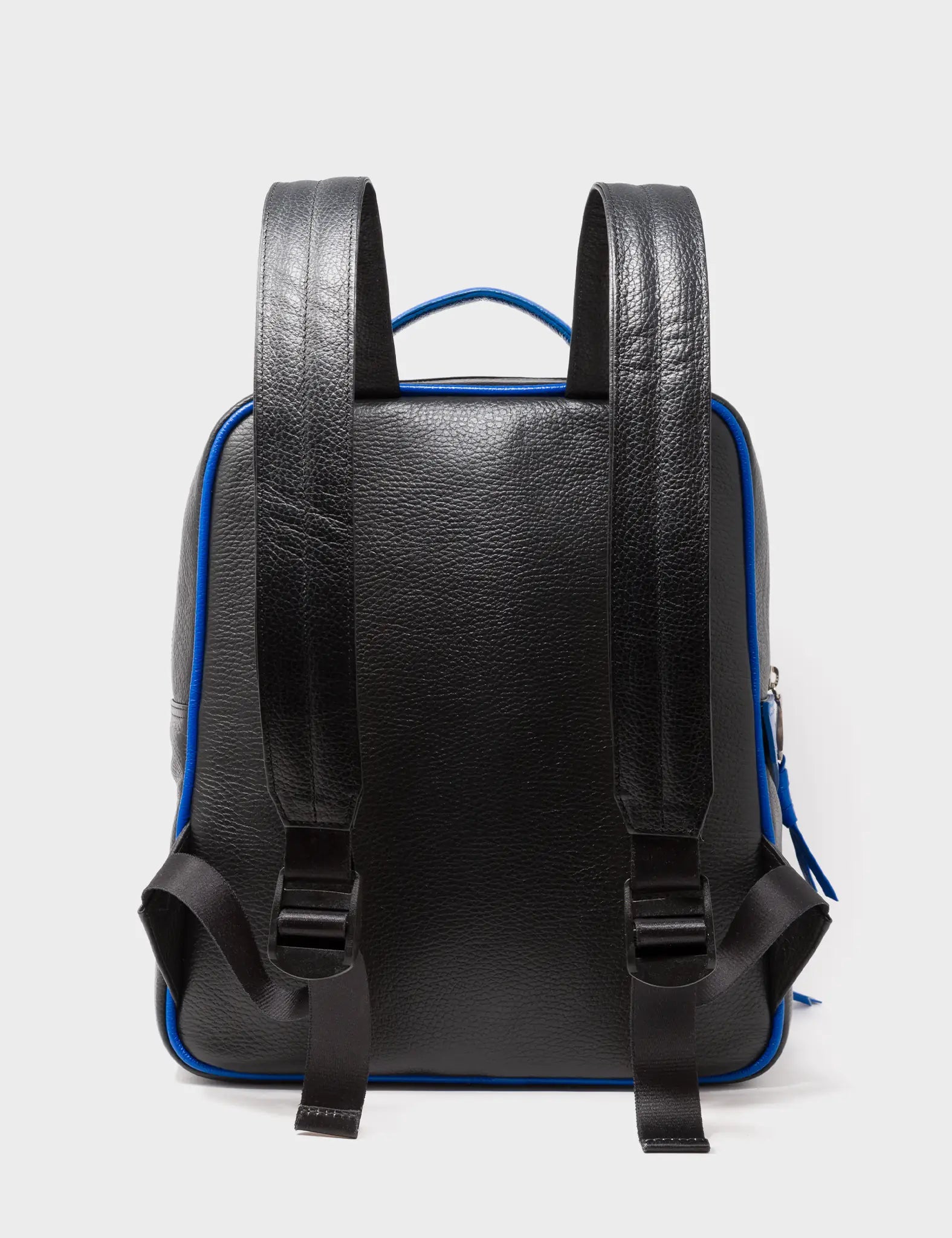 Blue and store black bag