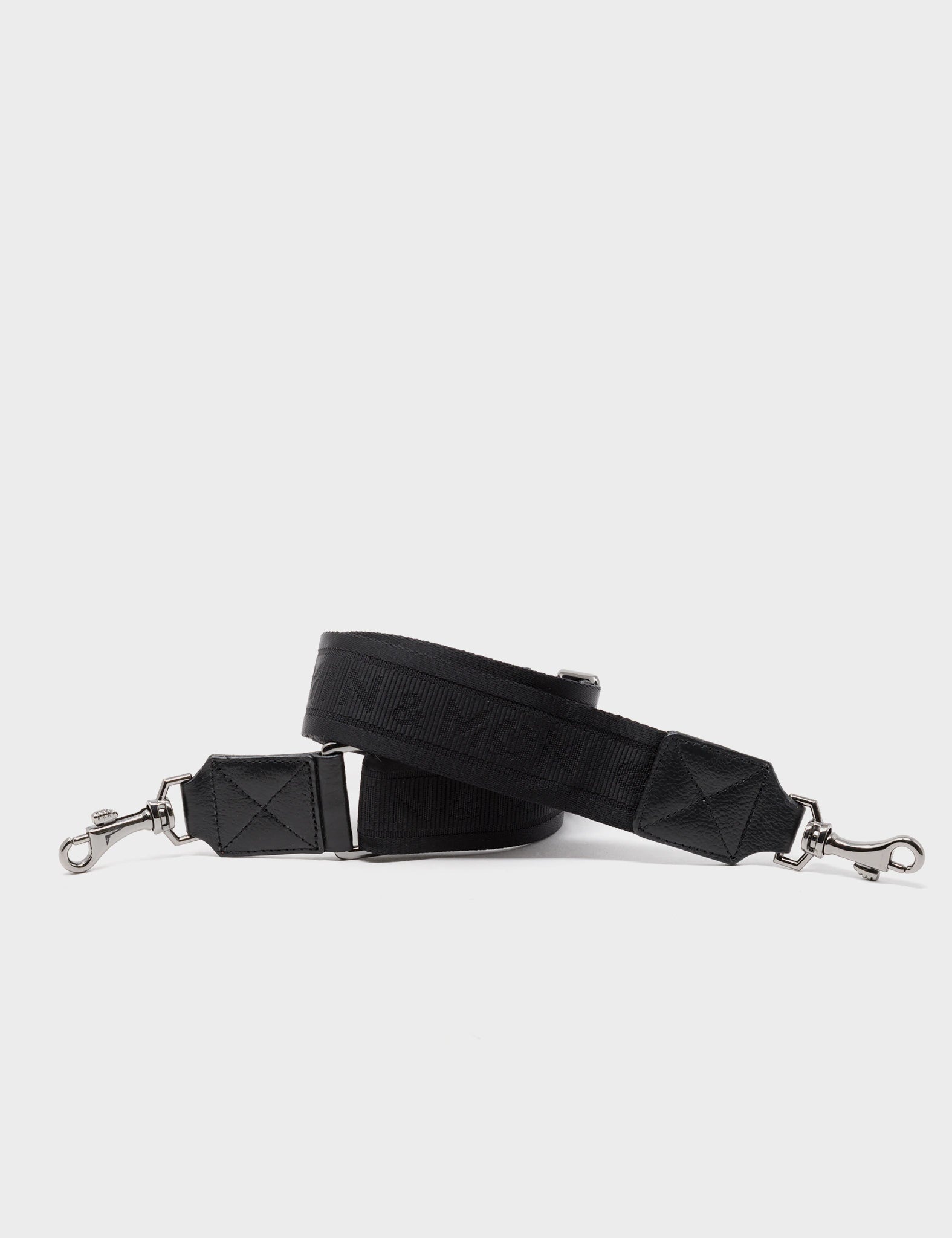 Detachable Crossbody Black Nylon Strap - All Over Eyes Design - Detail 