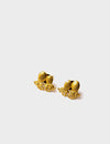 Golden Octotwins Earrings - Small Octopus Studs